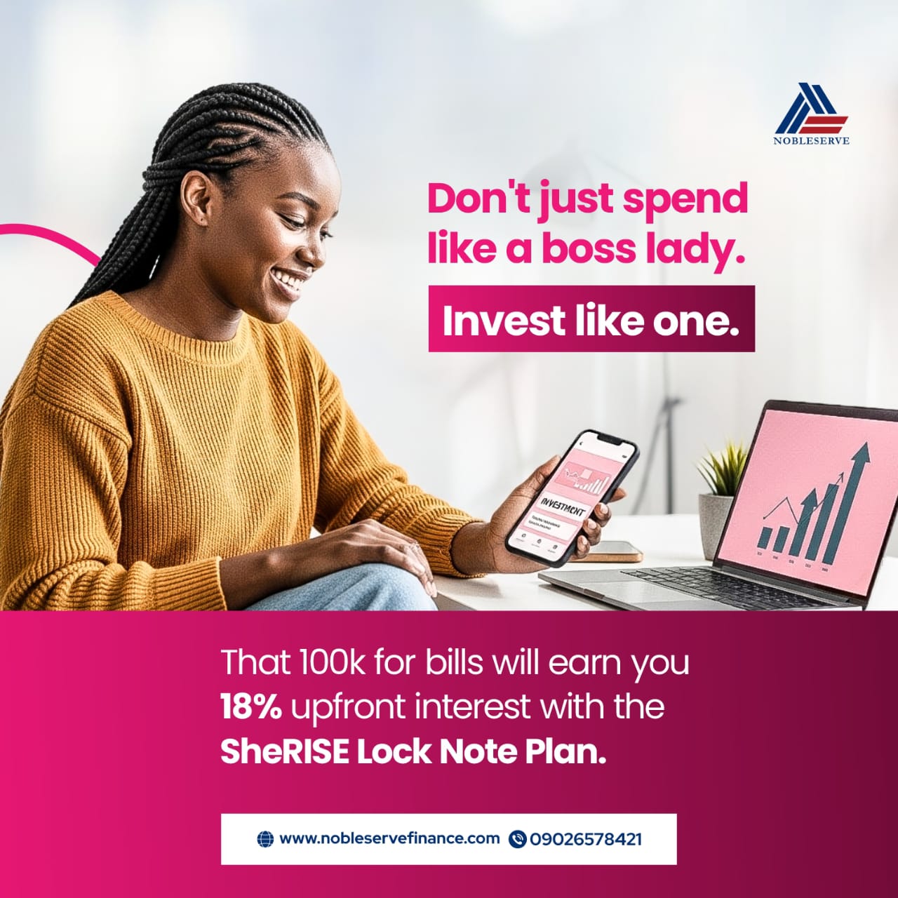 SheRise Lock Note Plan